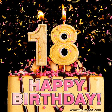 happy 18th birthday gif|50 Free GIFs of 18Th Birthday